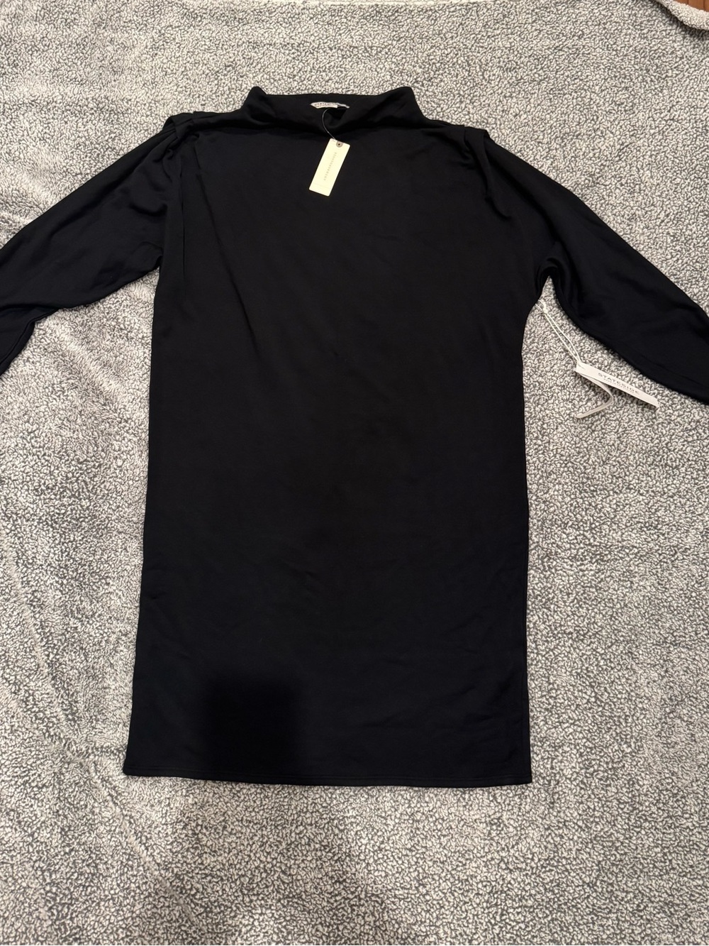 Anthropologie black dress size small NWT
